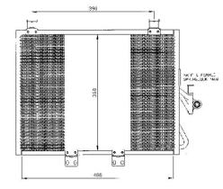 ACR 300464 - CONDENSADOR JEEP WRANGLER