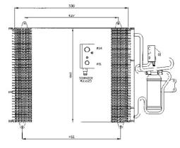 ACR 300467 - CONDENSADOR RENAULT SAFRANE