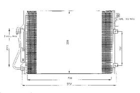 ACR 300477 - CONDENSADOR RENAULT CLIO II/KANGOO
