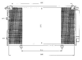ACR 300480 - CONDENSADOR TOYOTA CAMRY V