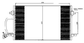 ACR 300499 - CONDENSADOR AUDI A8