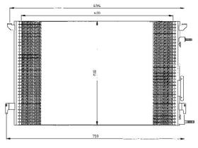 ACR 300500 - CONDENSADOR OPEL SIGNUM/VECTRA C