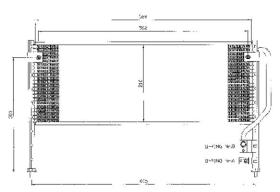 ACR 300501 - CONDENSADOR MAZDA 323 F