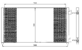 ACR 300503 - CONDENSADOR FIAT PUNTO II