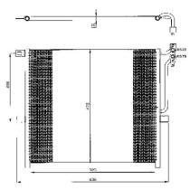 ACR 300513 - CONDENSADOR BMW X3