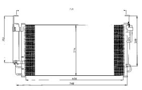 ACR 300518 - CONDENSADOR HYUNDAI TRAJET