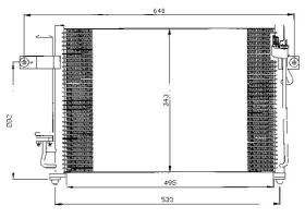 ACR 300520 - CONDENSADOR HYUNDAI GETZ