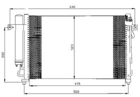 ACR 300521 - CONDENSADOR HYUNDAI GETZ