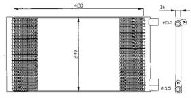 ACR 300532 - CONDENSADOR FIAT SEICENTO