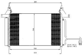 ACR 300538 - CONDENSADOR FIAT STILO
