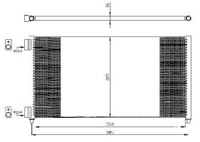 ACR 300539 - CONDENSADOR FIAT DOBLO/PUNTO II