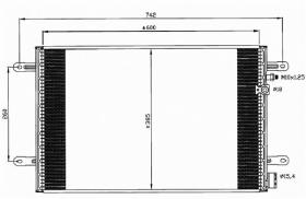 ACR 300555 - CONDENSADOR AUDI A6