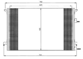 ACR 300558 - CONDENSADOR SAAB 9.3