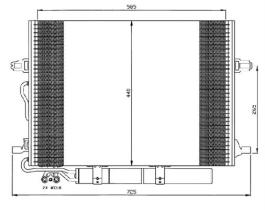 ACR 300559 - CONDENSADOR MB W211