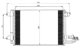 ACR 300561 - CONDENSADOR AUDI A3/S3-SEAT ALTEA-SKODA OCTAVIA