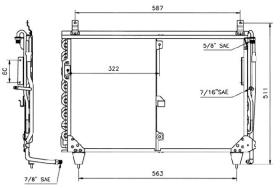 ACR 300566 - CONDENSADOR MB W126