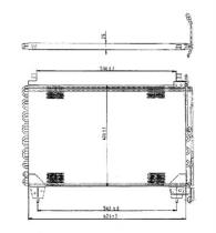 ACR 300567 - CONDENSADOR MB W126