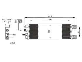 ACR 300574 - CONDENSADOR CHRYSLER VOYAGER II