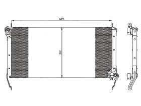 ACR 300577 - CONDENSADOR FIAT BRAVA/MAREA 1.9 JTD