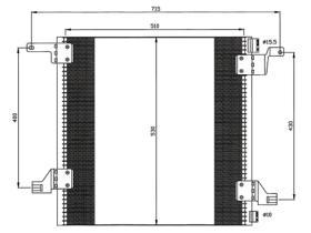 ACR 300583 - CONDENSADOR MB W163/ML230