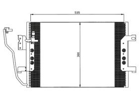 ACR 300584 - CONDENSADOR MB W168