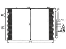 ACR 300589 - CONDENSADOR OPEL CORSA C 1.7 DI