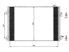 ACR 300592 - CONDENSADOR RENAULT CLIO II 1.5 DCI