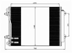 ACR 300598 - CONDENSADOR VW PASSAT