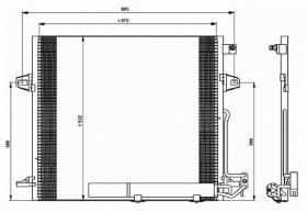 ACR 300600 - CONDENSADOR MB CLASE M/R/GL