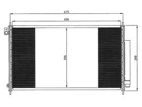 ACR 300602 - CONDENSADOR HONDA ACCORD VIII