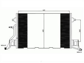 ACR 300604 - CONDENSADOR AUDI A6/S6