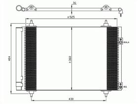 ACR 300635 - CONDENSADOR CITROEN C4-PEUGEOT 307/308/PARTNER