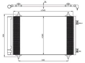 ACR 300636 - CONDENSADOR CITROEN C8/JUMPY-PEUGEOT 807