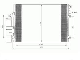 ACR 300656 - CONDENSADOR DACIA LOGAN/SANDERO