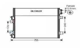 ACR 300672 - CONDENSADOR CHRYSLER SEBRING-DODGE AVANGER/JOURNEY-JEEP COMP