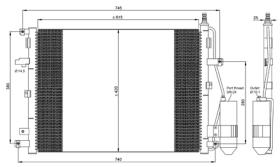 ACR 300675 - CONDENSADOR VOLVO XC90