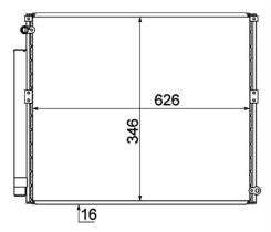 ACR 300683 - CONDENSADOR TOYOTA LAND CRUISER 3.0D/4D