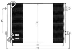 ACR 300685 - CONDENSADOR VW PASSAT/SCIROCCO