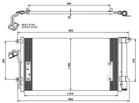 ACR 300686 - CONDENSADOR AUDI Q7-PORSCHE CAYENNE-VW TOUAREG