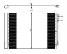 ACR 300691 - CONDENSADOR BMW SERIE5 GT/SERIE 6/SERIE 7