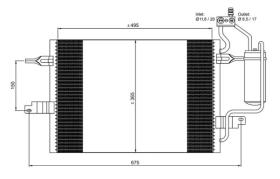 ACR 300693 - CONDENSADOR OPEL MERIVA