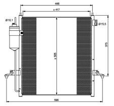 ACR 300696 - CONDENSADOR MITSUBISHI L200