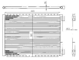 ACR 301014 - CONDENSADOR UNIVERSAL TRIPAC 440X320X16