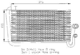ACR 310001 - EVAPORADOR FIAT TIPO/TEMPRA-LANCIA DEDRA