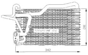 ACR 310003 - EVAPORADOR AUDI 80 III/90 II