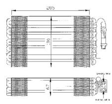 ACR 310013 - EVAPORADOR BMW SERIE3 E36