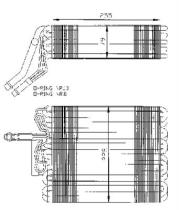 ACR 310020 - EVAPORADOR VW PASSAT III/PASSAT IV/CORRADO 91