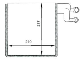 ACR 310032 - EVAPORADOR FORD TRANSIT VI