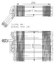 ACR 310111 - EVAPORADOR VW GOLF II