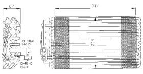 ACR 310117 - EVAPORADOR BMW SERIE 7E38